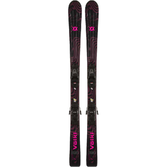 Volkl Flair JR Skis w vMotion 4.5 GW Bindings 2025